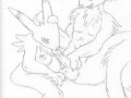 Yiffy Hentai Digimon - Renamon - Renamon giving a Fox a blowjob.jpg